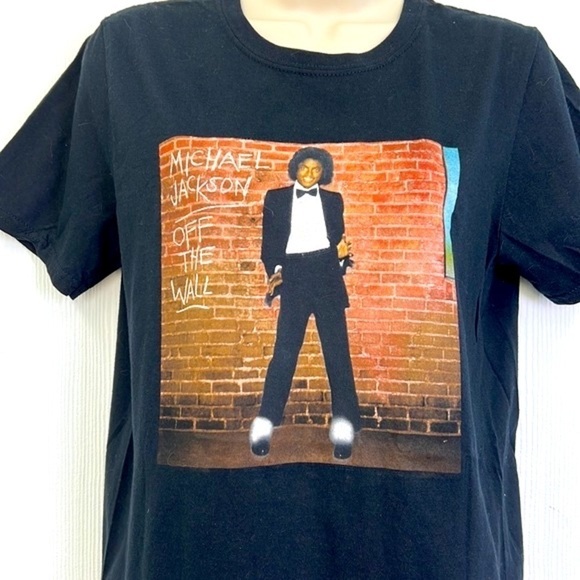 Michael Jackson - Off The Wall Michael Jackson Graphic Short Sleeve T Shirt SM - Picture 3 of 10
